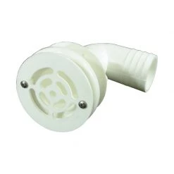 TH Marine Over Flow Drain With Strainer - 90