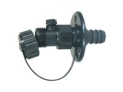 TH Marine Thru Deck Hose Fitting