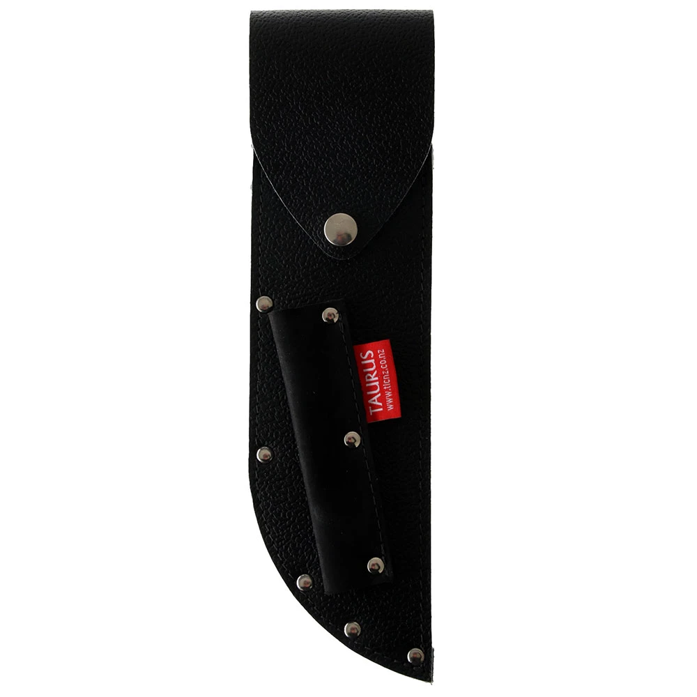 Taurus Leather Company Taurus Straight Skinning Knife Sheath With Flap