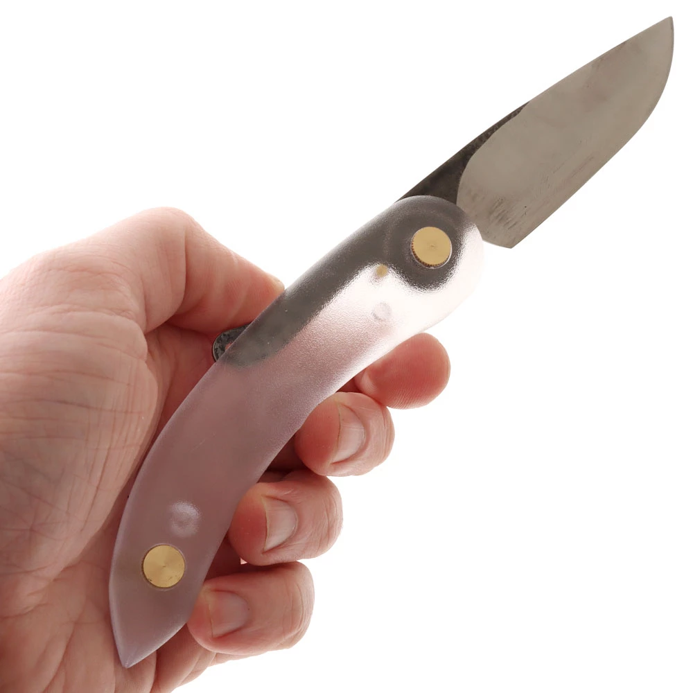 Svord Peasant Knife 7.6cm With Crystal Polycarbonate Handle - Image 6