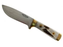 Svord 1990NZ Deluxe Drop Point Knife With NZ Stag Handle 4in