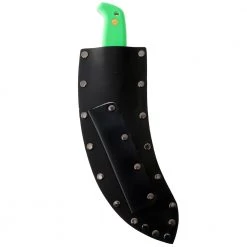Svord Curved Skinning Knife With Green Handle 5-3/4in