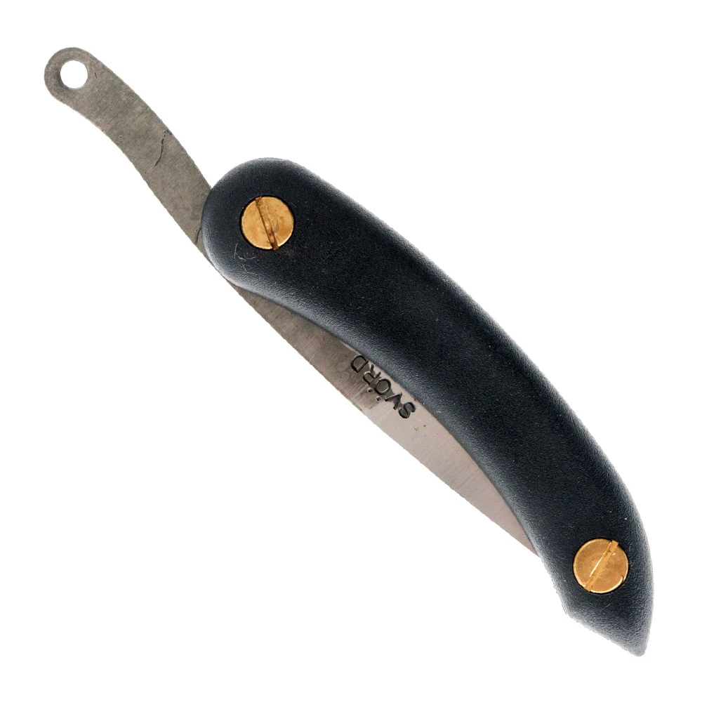 Svord Mini Peasant Knife With Black Polypropylene Handle 2.5in - Image 2