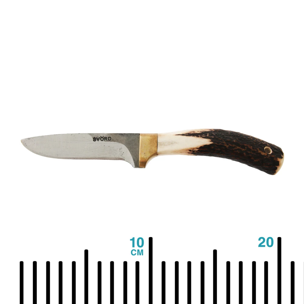 Svord Bird And Trout Knife With NZ Stag Handle 3.5in - Image 2