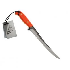 Svord Fillet Knife With Sheath 10in Orange