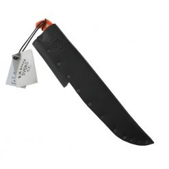 Svord Fillet Knife With Orange Handle Incl Leather Sheath 10in