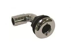 TH Marine Brite Plate Chrome Plated Fitting 3/4inch 90 Degrees