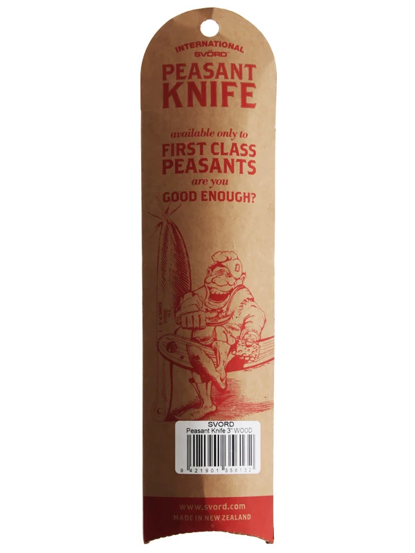 Svord Peasant Knife With Hardwood Handle 3in - Image 2