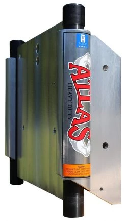 TH Marine Atlas 12in Jack Plat Heavy Duty Hydraulic Polished